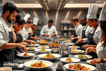 Imagem destacada do curso de Cozinheiro Profissional, mostrando técnicas culinárias avançadas.