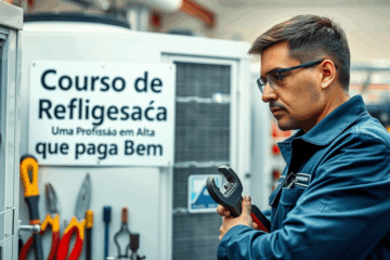 Curso de Refrigeração: Aprenda a atuar em uma profissão em alta que oferece salário atrativo.