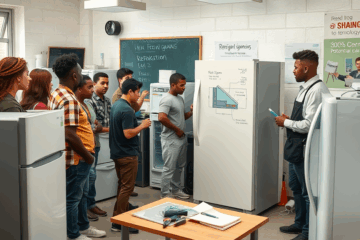 Curso de Refrigeração Residencial: Aprenda a consertar geladeiras e maximize seus ganhos.