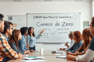 Imagem representativa do curso para iniciantes que não requer experiência anterior.