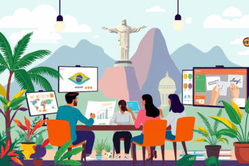 Imagem destacada mostrando elementos de design de identidade visual e certificação