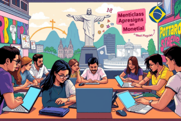 Imagem representando uma masterclass de design avançado com foco em técnicas de monetização para freelancers.