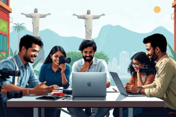 Imagem destacando técnicas de monetização em produção multimídia