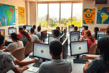 Banner promocional do curso completo de Designer Gráfico do CreativeGraf Cursos, destacando ferramentas como Photoshop, Illustrator e InDesign.