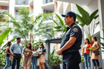 Imagem de estudantes participando de um curso de porteiro no PortariaSeg Cursos